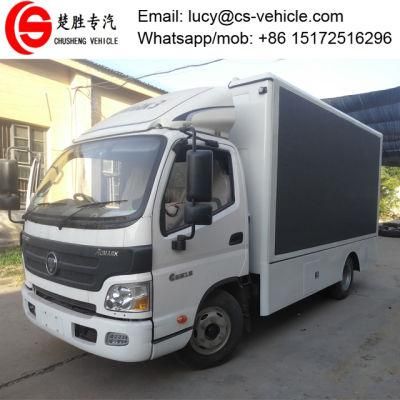 4X2 Foton P4, P5, P6 LED Screen Trucksmobile Advertising Truck