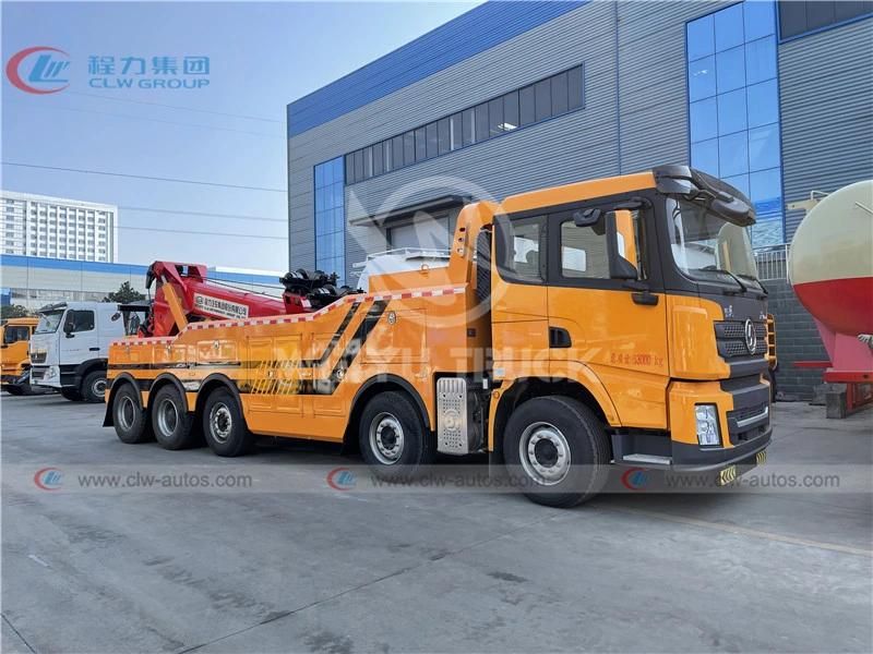 Shacman 10X4 Heavy Duty 30tons 40tons 50tons 60tons Wrecker Towing Truck Wrecker Equipment with Crane Towing Device