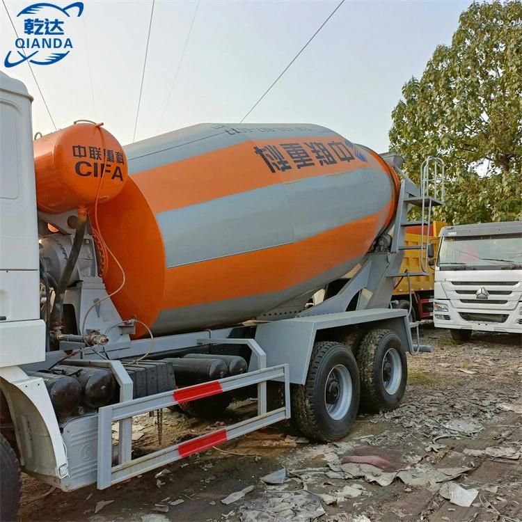 Factory Direct Sale New in The Steam Delong Brand Truck Mixer Construction Industry Used Cement Concrete Mixer Truck