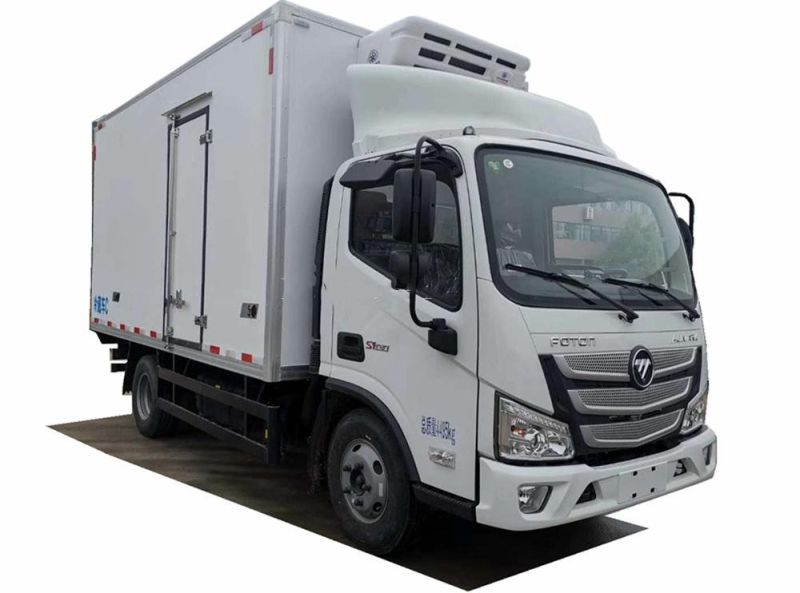 Foton Aumark 4*2 Refrigeration Truck, The Minimum Temperature Is -15 Degrees Celsius