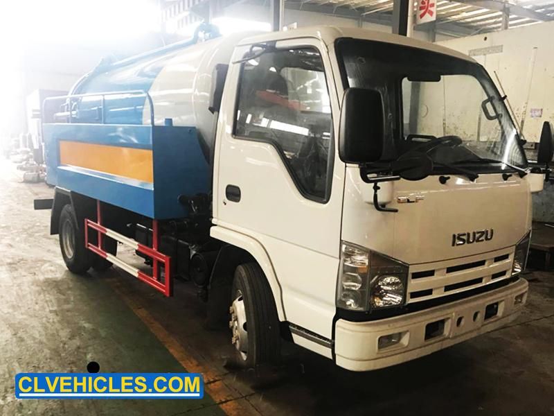 Isuzu High Pressure Industrial Jet VAC Drain Cleaning Combination Truck