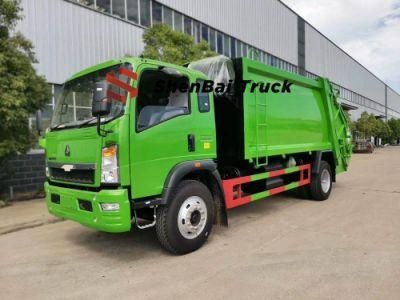 High Quality HOWO 4X2 6cbm Municipal Sanitation Refuse Compression Garbage Truck for Sale