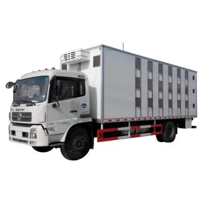 Dongfeng Baby Chick Transport Truck Chicken with Cooling Unit