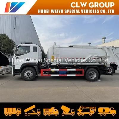 Foton 10, 000 Liter Sewer Vacuum Truck Sludge Cleaning Truck