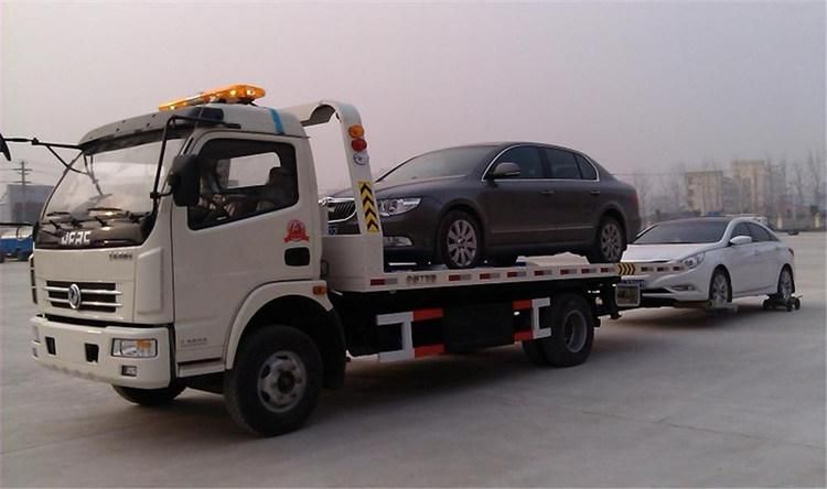 Chinese Factory Supplied Jmc 4X2 2 to 3 Ton Small Wrecker Tow Truck for Sale with Low Price