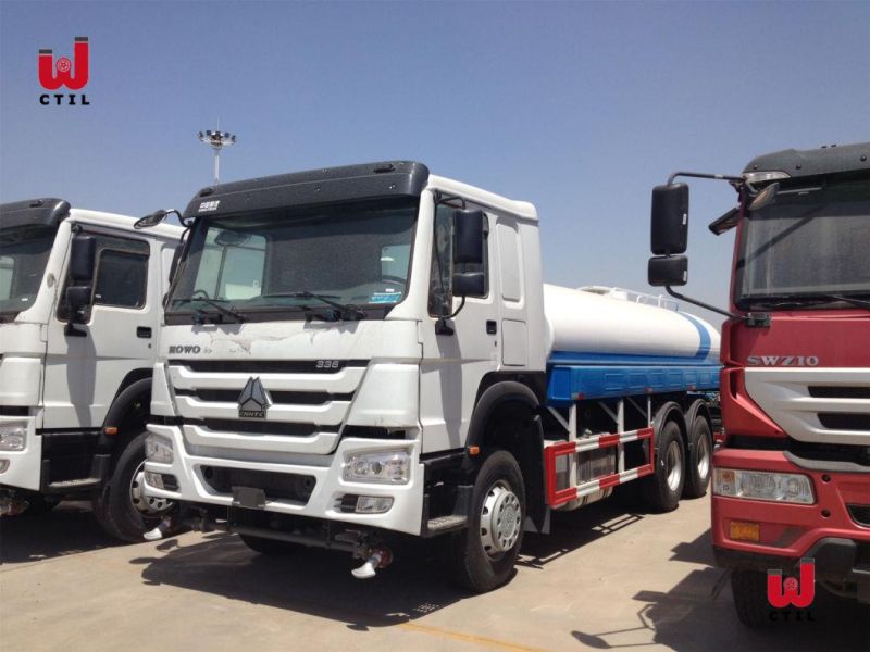 Sinotruck HOWO 6X4 336HP 20000L 20m3 20tons Water Sprinkler Truck