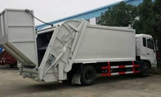 Dongfeng 5m3 Compactor Garbage Truck with Swing Arm System