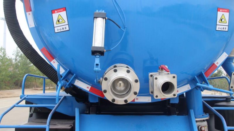 China Dongfeng 16cbm Sewer Cleaning Machine 16ton Vacuum Sewer Suction Tanker Suction Sewage Truck Liter Vacuum Tank Jetting Sewage Cleaning Suction Tank Truck