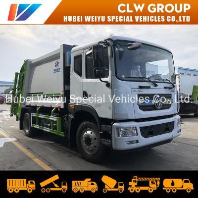 Sino Garbage Collection Compactor Cart 10cbm Dongfeng D9 8tons Waste Collection Truck for Sale