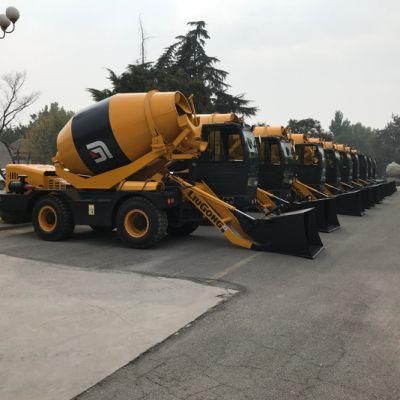 Liugong 4m3 Self Loading Concrete Mixer Hy400 for Sale