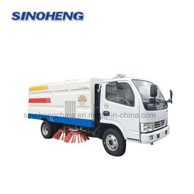 Dongfeng Industrial Vacuum Road Sweeper Truck with Water Spray and Suction
