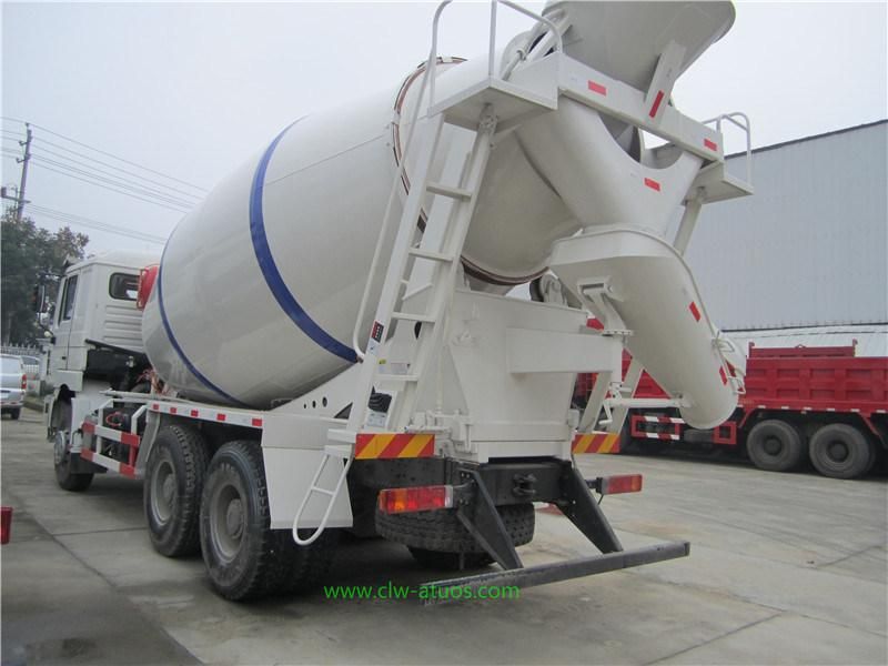 10 Wheels 6x4 10cbm Capacity SHACMAN Concrete Mixer Truck cement tansit truck concrete pump truck