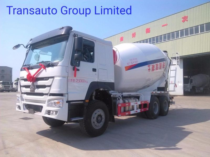 Sinotruk 6*4 New or Used HOWO Trucks 8m3 10m3 12m3 336HP 371HP HOWO Mixer Truck Price for Cement/Concrete