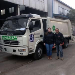 Dongfeng 8 Cubic Meters Trash Compactor Truck Garbage Truck