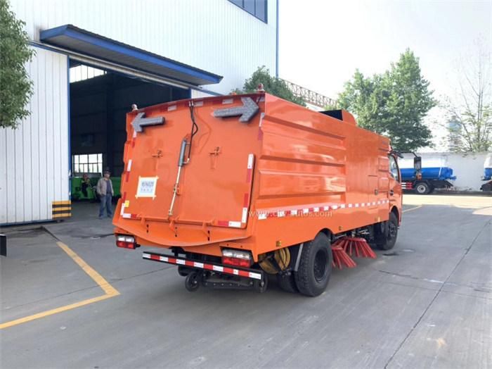 China Best Chengli Factory 7m3/8m3 Urban Road Gravel Washing Plant Cleaning Truck 3m Sweeping Width