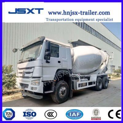 Jushixin HOWO/Shacman/Foton A7 6*4 372HP Mixer Truck / Concrete Mixer Truck