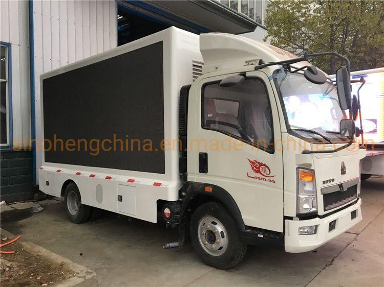 3 Screens P5 LED Display Advertising Truck for Sale