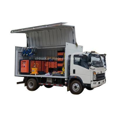 Good Quality HOWO Light Maintenance Tool Truck