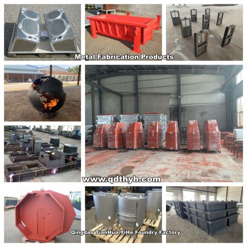 High Quality Crane Self Dumping Bin, Construction Waste Container with Many Color Coating