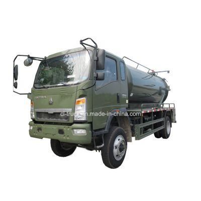 HOWO 4m3 5m3 Sewage Suction Truck