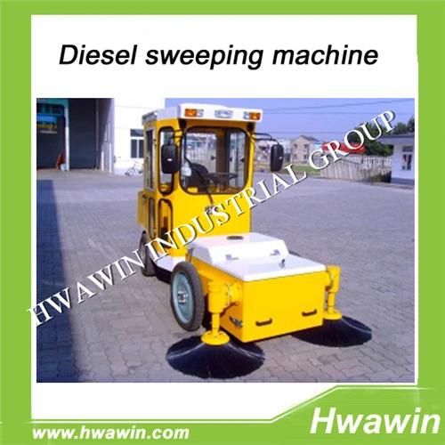 Diesel Engine Road Sweeper Car for City Road