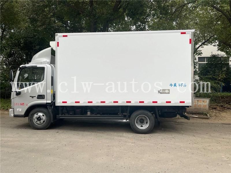 High Quality Foton Forland 4X2 Refrigerated Truck 3tons 5tons Refrigerator Freezer Van Truck with Thermo King Freezer Unit