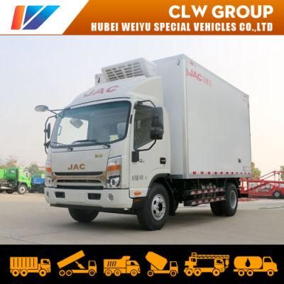Frozen Trucks Small Cargo Food Delivery Refrigerated Truck Customized Box Length and Refrigerated Temperature