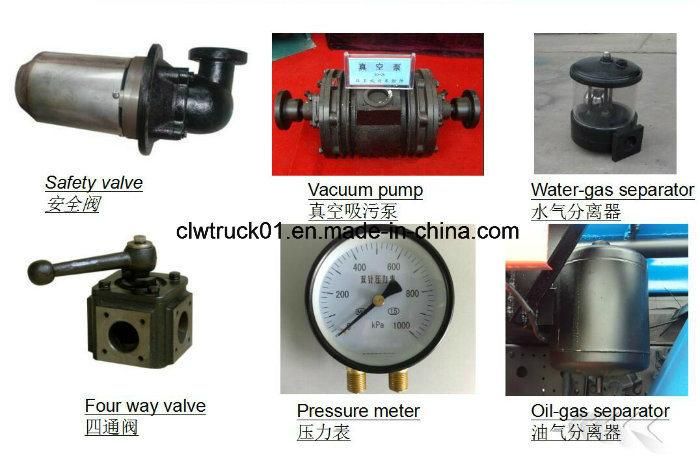 3.5cbm 4X2 Combined Suction High Pressure Jetting Flushing Truck