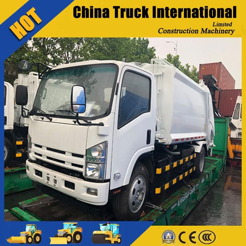 Isuzu 700p 4X2 6 Wheeler 189 HP 8m3 Compression Garbage Truck