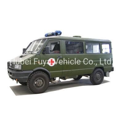I-Veco 4X4 off-Road Ambulance Car Price 4WD Emergency Medical Vehicle for Sale