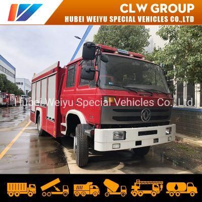 Dongfeng 4X2 Water Foam Dry Powder Tanker Fire Rescue Fighting Truck