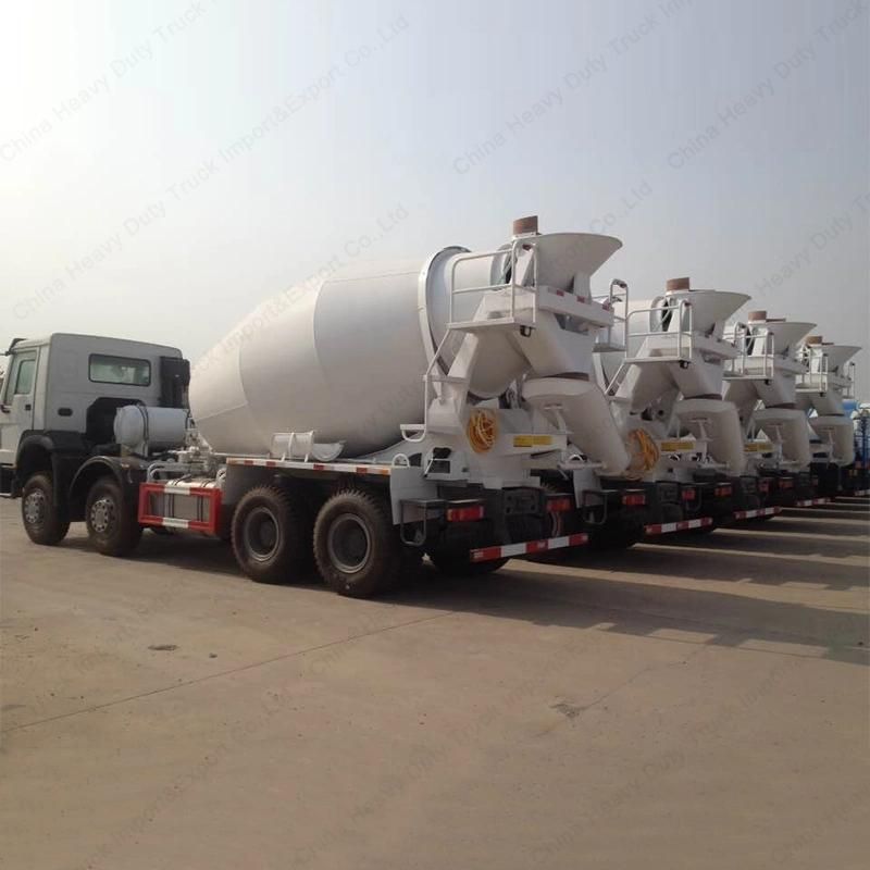 12cbm HOWO Sinotruk 8X4 Concrete Mixer Truck/Cement Mixer Truck