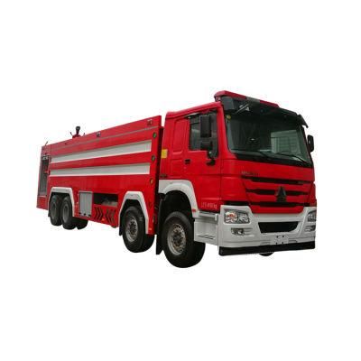 HOWO 8X4 Water Foam 16ton Fire Fighting Tank Truck 16000L Brand New Fire Truck