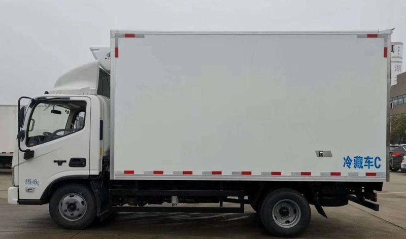 Foton Aumark 4*2 Refrigeration Truck, The Minimum Temperature Is -15 Degrees Celsius