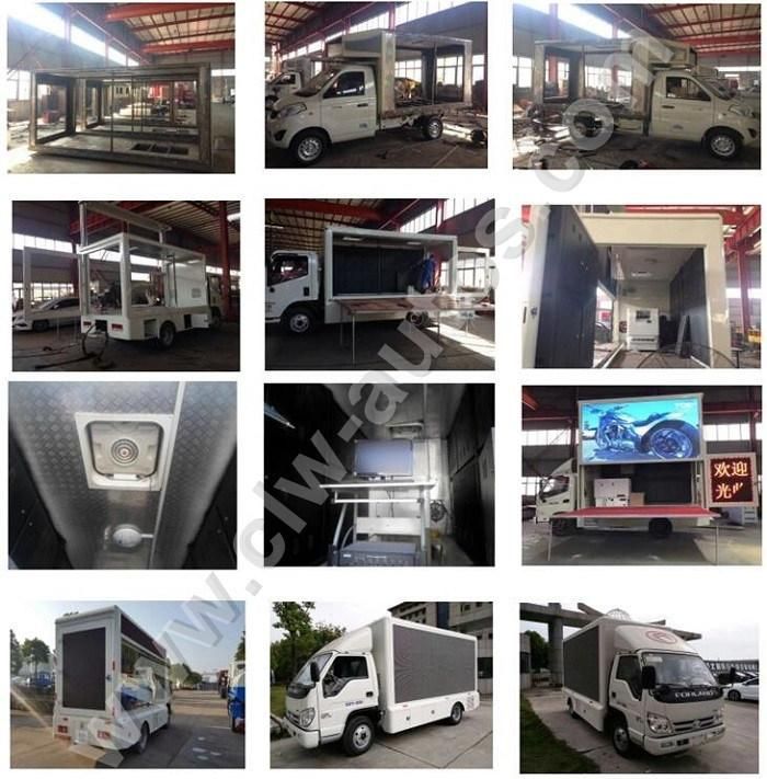 Outdoor P3 P4 P5 P6 SMD LED Video Display Dual Advertisement Screen Mobile Billboard Truck