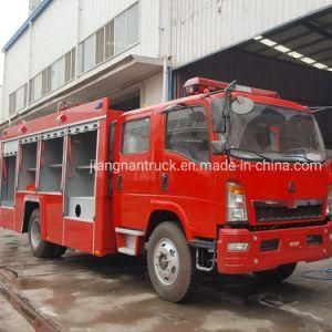 Sinotruk HOWO Water Foam Combined Fire Truck