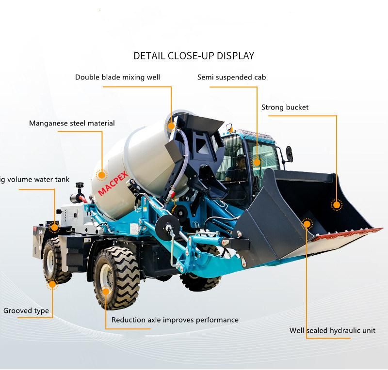 Self Loading Cement Batching Machine / Truck/ Car of 2.0/3.0/3.5/4.0 Cmb