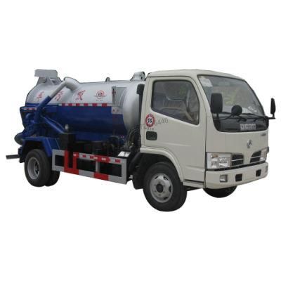 Dongfeng Small 3m3 4m3 Vacuum Tank Truck for Sale