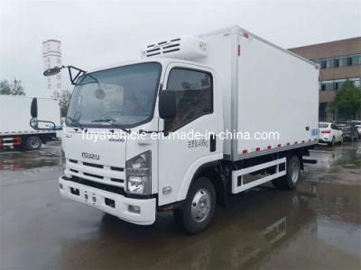 Original I&prime; Suzu Kv600 5 Tons 4 Meters Long 5ton Refrigerated Van Truck