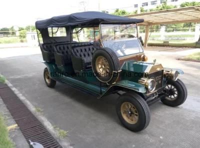 Factory 8 Seats Cheap Electrical Sightseeing Bus Electric Golf Cart Vintage Classic Car