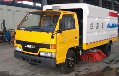Jmc 4X2 3tons Small Street Sweeping Truck 5.5-6m3/Cbm Road Garbage/Dust/Sewage Cleaning Sweeper Machine Vehicle