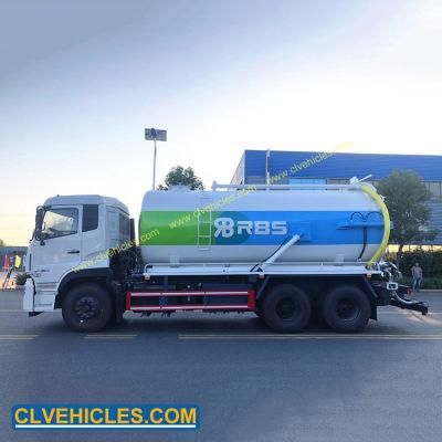 Dongfeng 20000L Toilet Suction Truck DFAC 20cbm Septic Tanker Truck