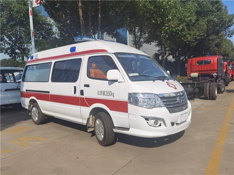 Good Quality Cheap Automatic ICU Hospital Patient Transport Medical Rescue Ambulance