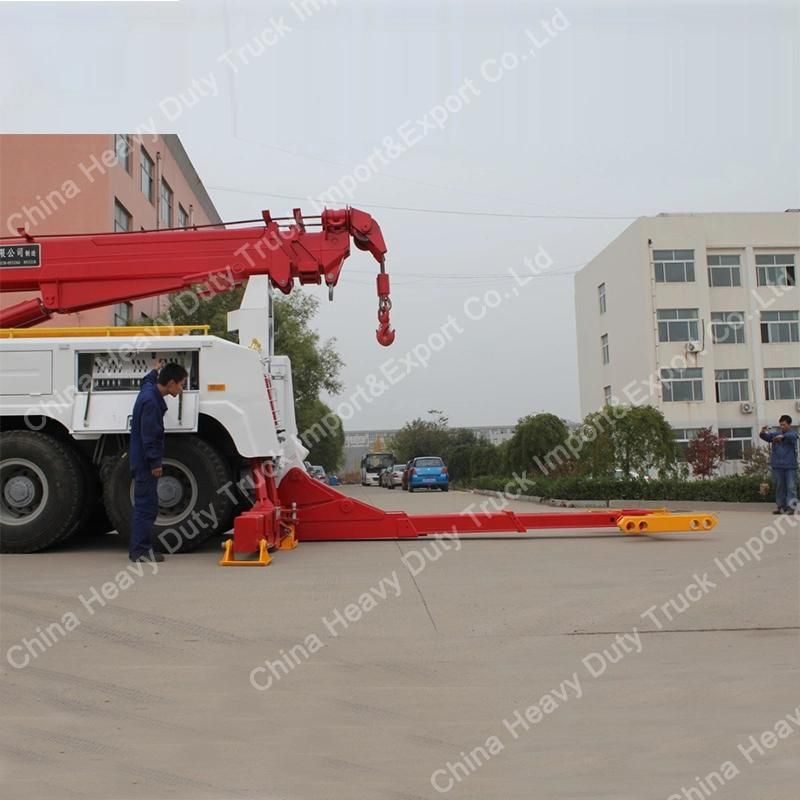 HOWO 8X4 50 Ton Heavy Recovery Road Wrecker Truck