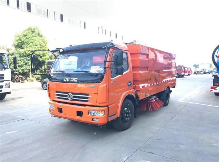 China Best Chengli Factory 7m3/8m3 Urban Road Gravel Washing Plant Cleaning Truck 3m Sweeping Width
