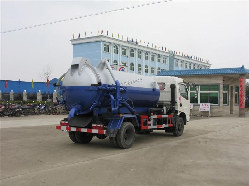 Dongfeng 4000liters 3000liters Vacuum Suction Sewage Truck Price for Sale