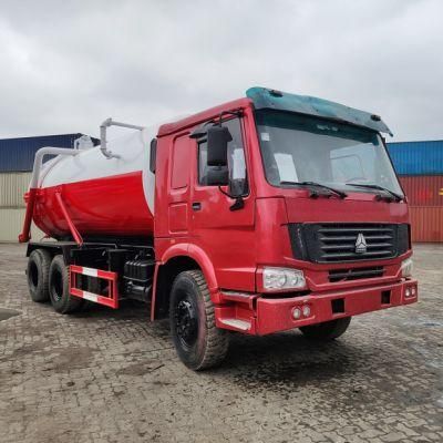 HOWO 16cbm 6X4 Clean Truck/ Septic Tank Trucks