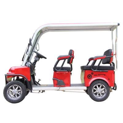Factory Supply Dual Battery Electric Utility Car Electric Golf Carts Sightseeing Car