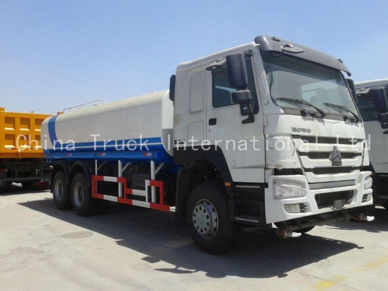 Sinotruck HOWO 6X4 371HP Sprinkler Water Spray Tank Truck