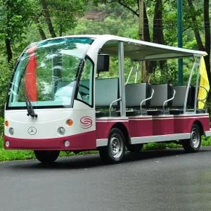 14-Seater Tourist Electric Sight Seeing Bus for Scenic Spots (DN-14)